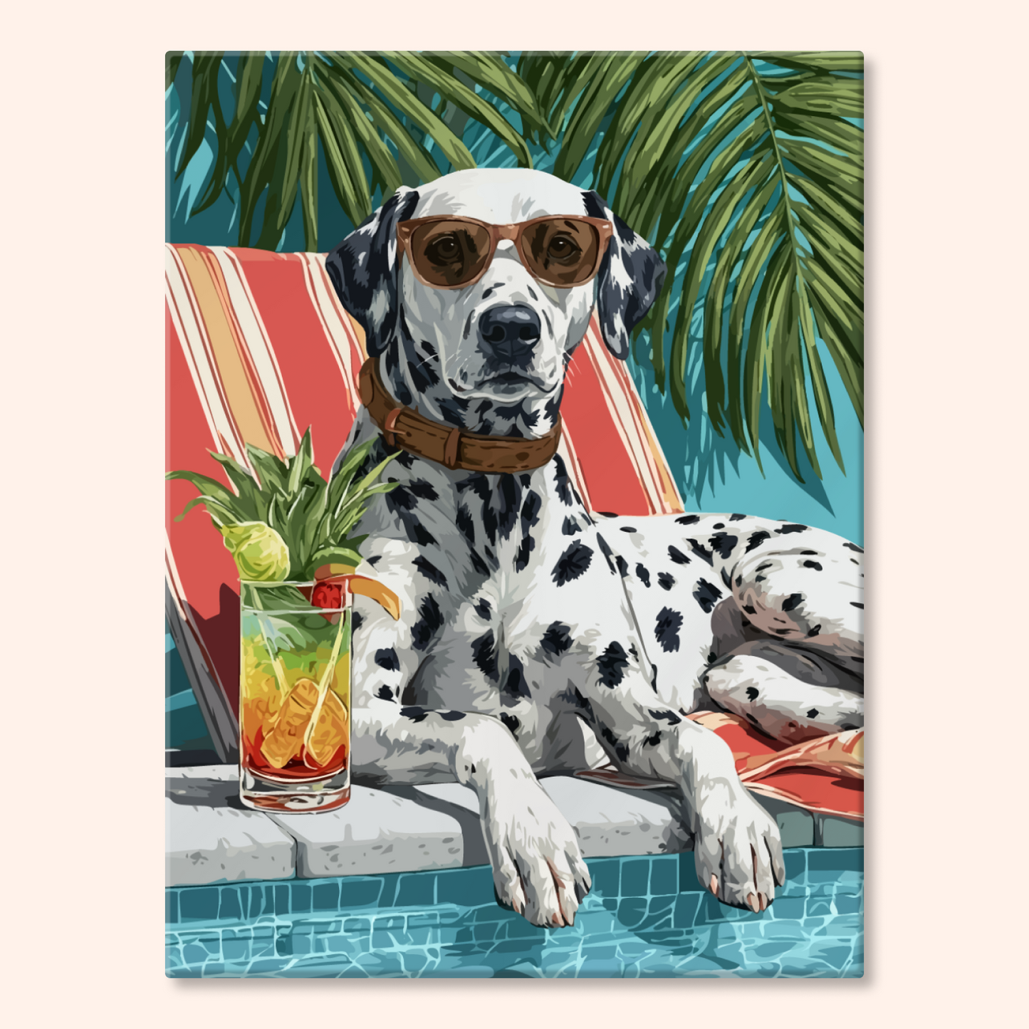 Pool Dalmatian