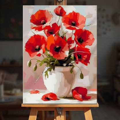 Paint by numbers - Poppy Charm - MyArt