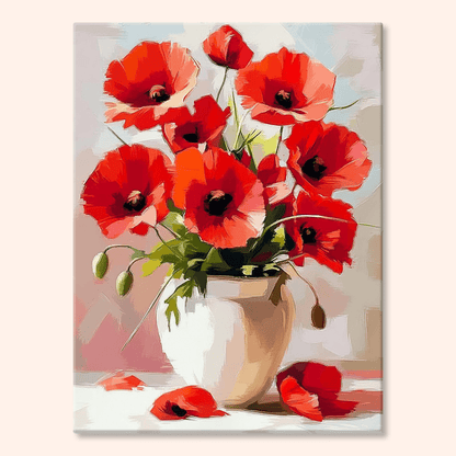 Paint by numbers - Poppy Charm - MyArt