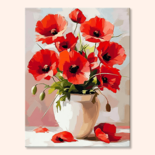 Paint by numbers - Poppy Charm - MyArt
