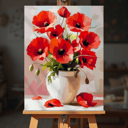 Paint by numbers - Poppy Charm - MyArt