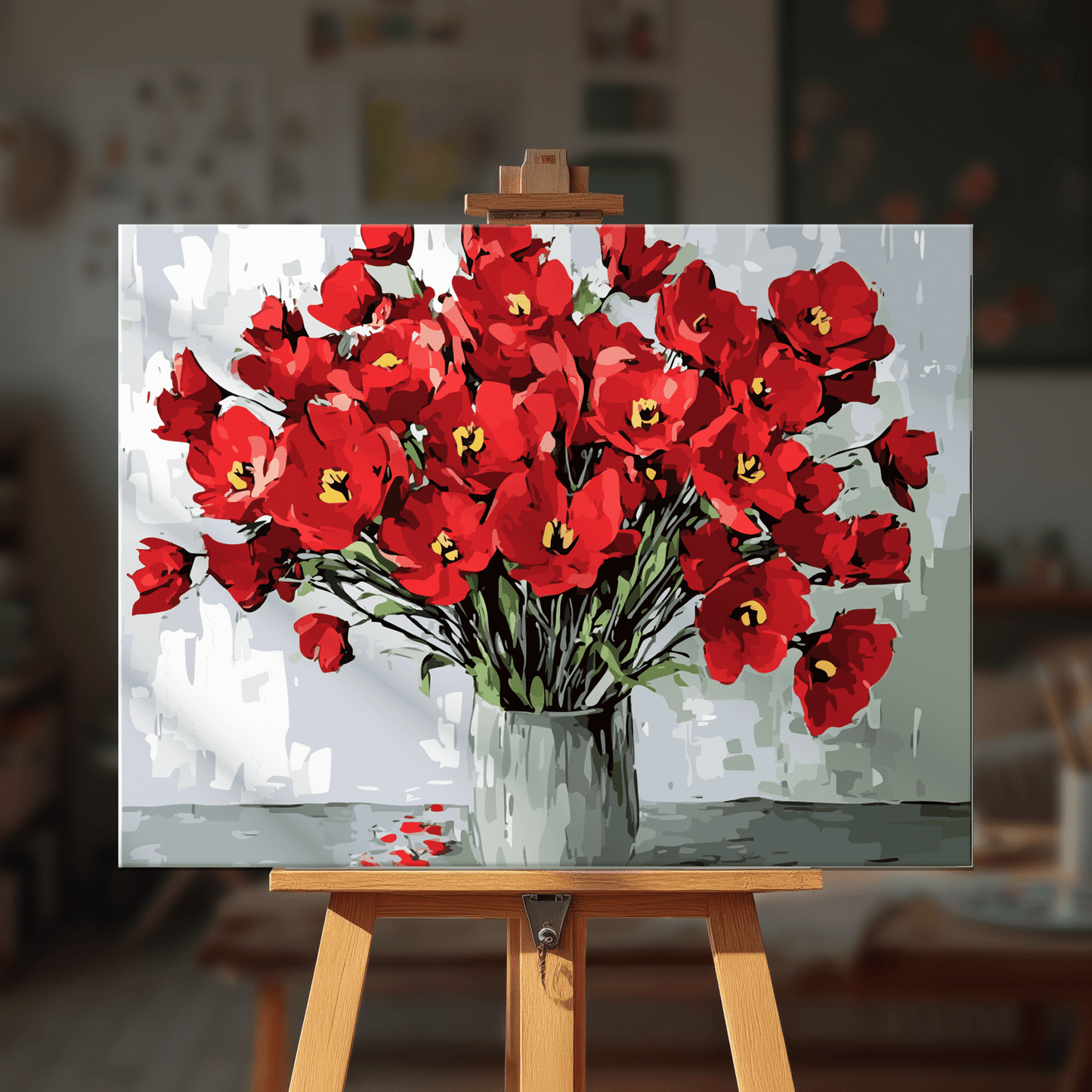 Paint by numbers - Poppy Symphony - MyArt