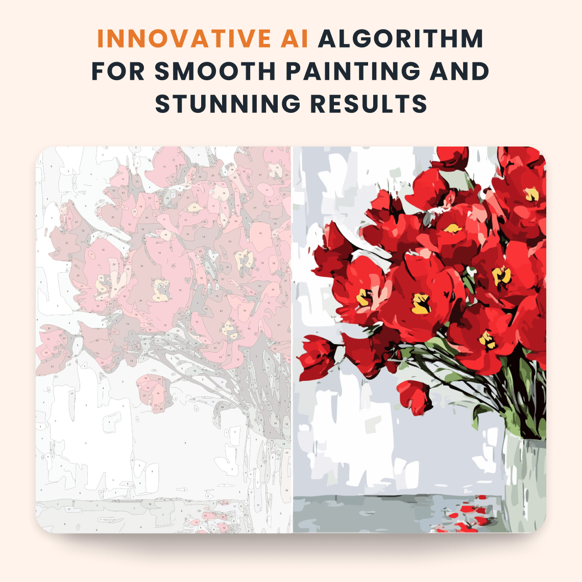 Paint by numbers - Poppy Symphony - MyArt