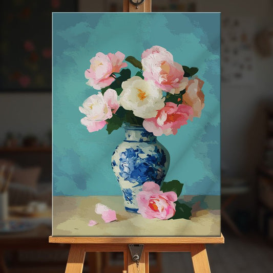 Paint by numbers - Porcelain Bloom - MyArt
