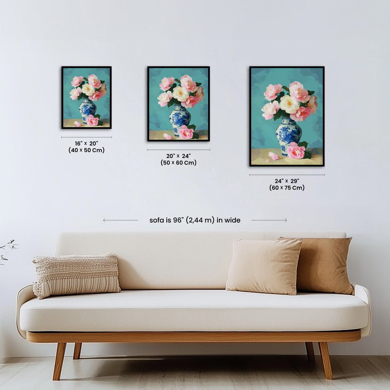 Paint by numbers - Porcelain Bloom - MyArt