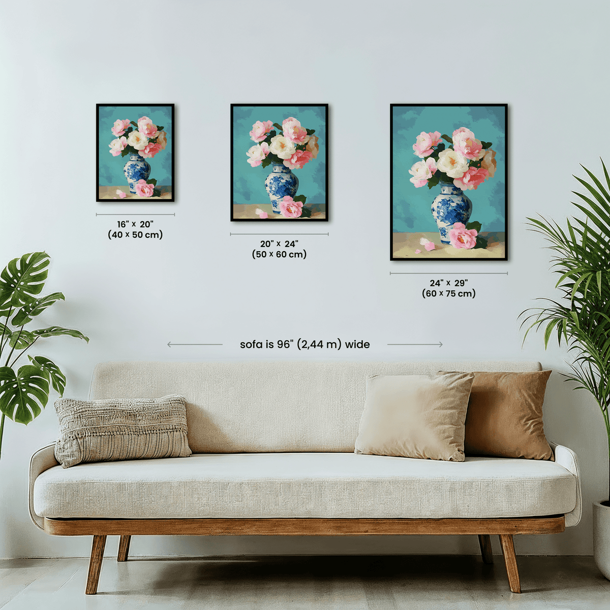 Paint by numbers - Porcelain Bloom - MyArt