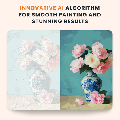 Paint by numbers - Porcelain Bloom - MyArt