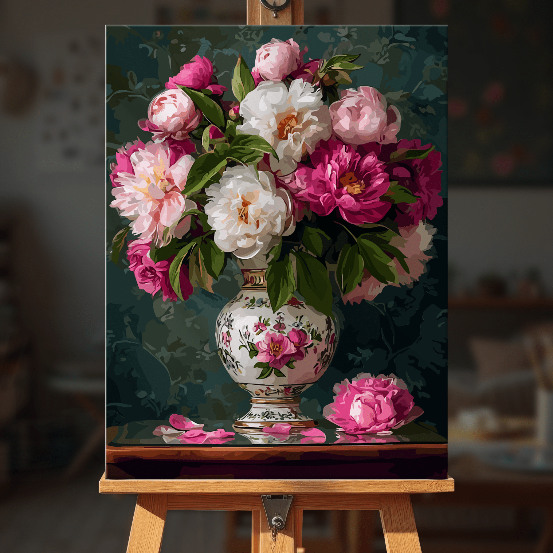 Paint by numbers - Porcelain Garden - MyArt