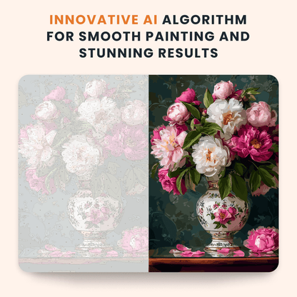 Paint by numbers - Porcelain Garden - MyArt