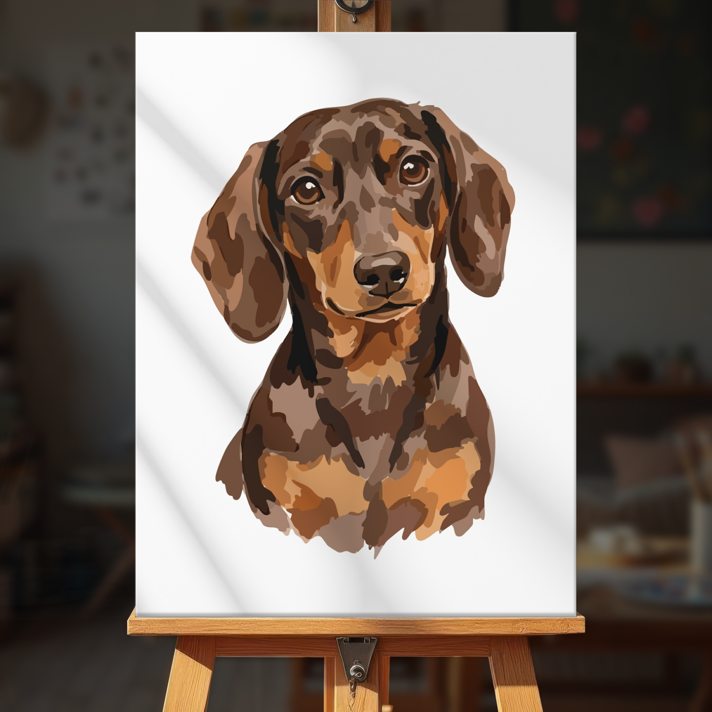 Portrait Dachshund