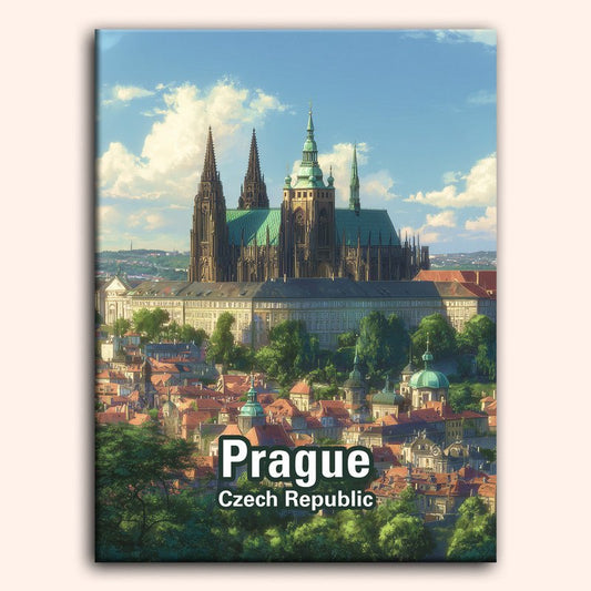 Paint by numbers - Prague Castle - MyArt