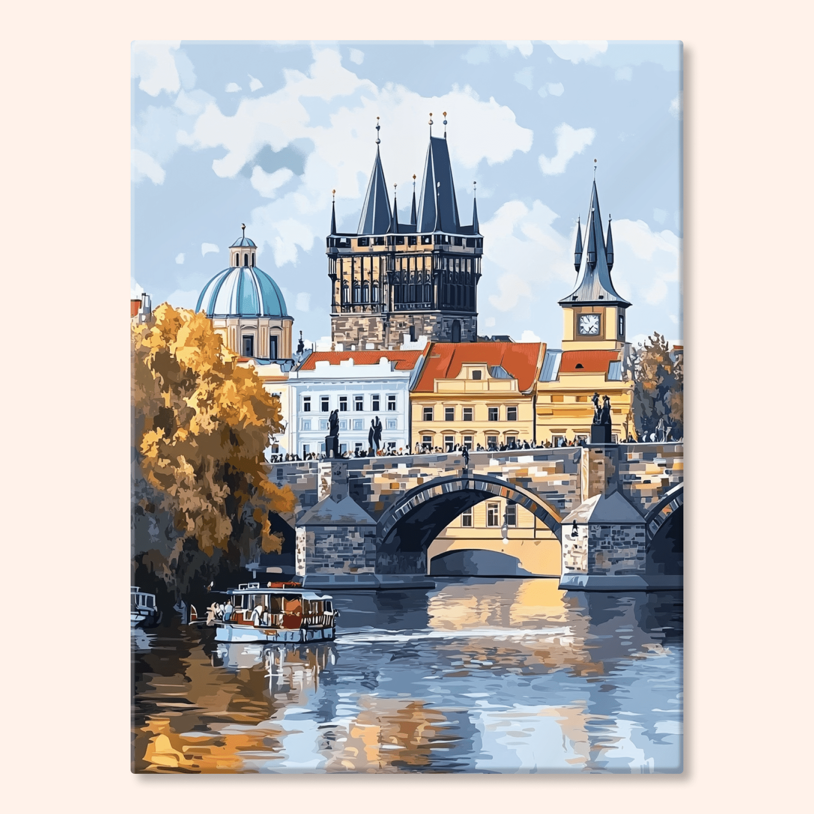 Paint by numbers - Prague Walk - MyArt
