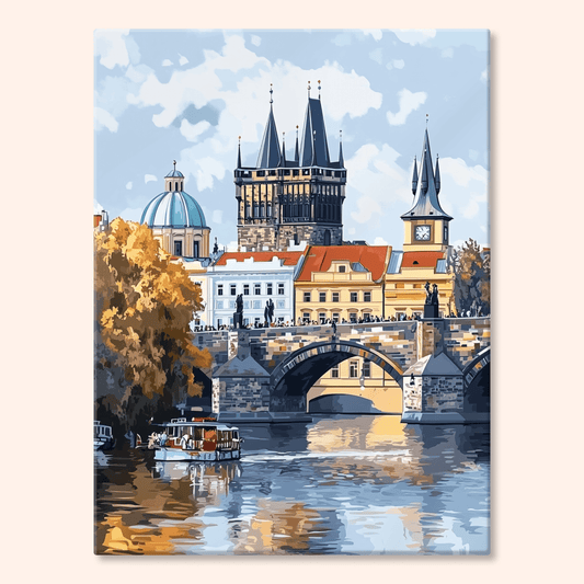 Paint by numbers - Prague Walk - MyArt