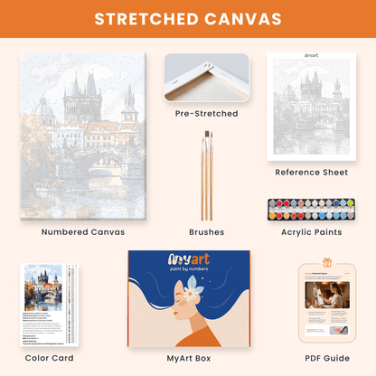 Paint by numbers - Prague Walk - MyArt