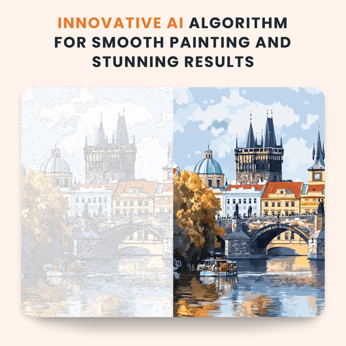 Paint by numbers - Prague Walk - MyArt