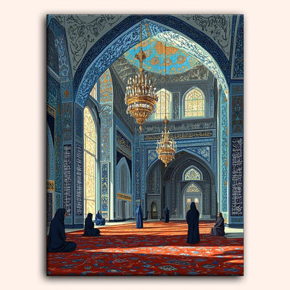 Paint by numbers - Prayer Hall - MyArt