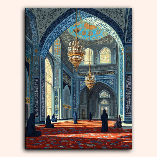 Paint by numbers - Prayer Hall - MyArt