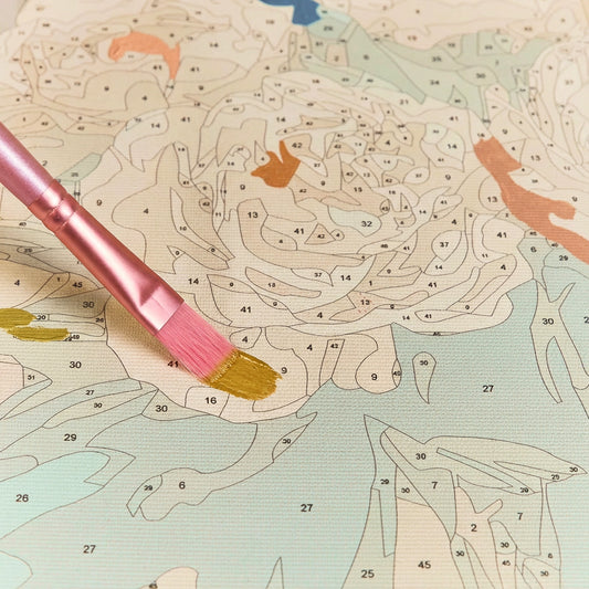 Premium Pink Brushes (Set of 6)