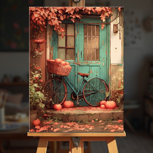 Paint by numbers - Pumpkin Lane - MyArt