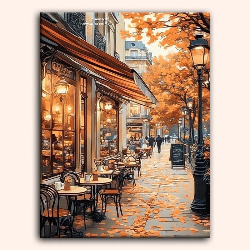 Paint by numbers - Pumpkin Latte - MyArt