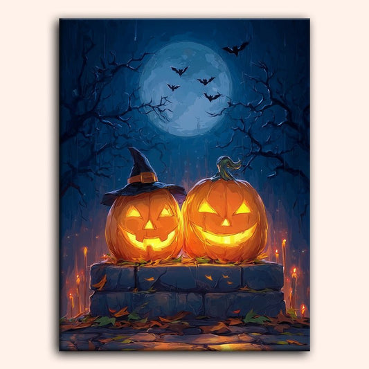 Paint by numbers - Pumpkin Pair - MyArt