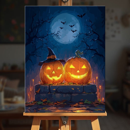 Paint by numbers - Pumpkin Pair - MyArt