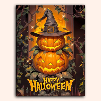 Paint by numbers - Pumpkin Stack - MyArt