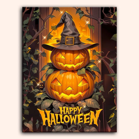 Paint by numbers - Pumpkin Stack - MyArt