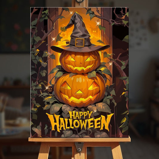 Paint by numbers - Pumpkin Stack - MyArt