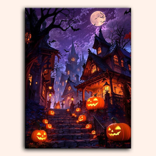 Paint by numbers - Pumpkin Street - MyArt