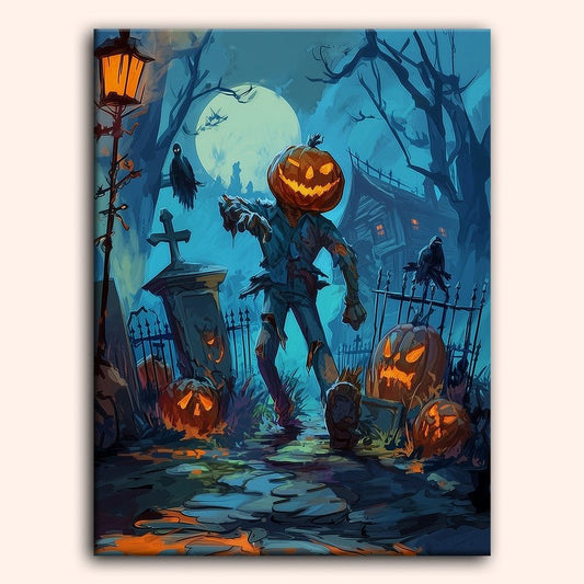 Paint by numbers - Pumpkin Walker - MyArt