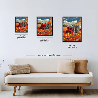 Paint by numbers - Pumpkin Yard - MyArt