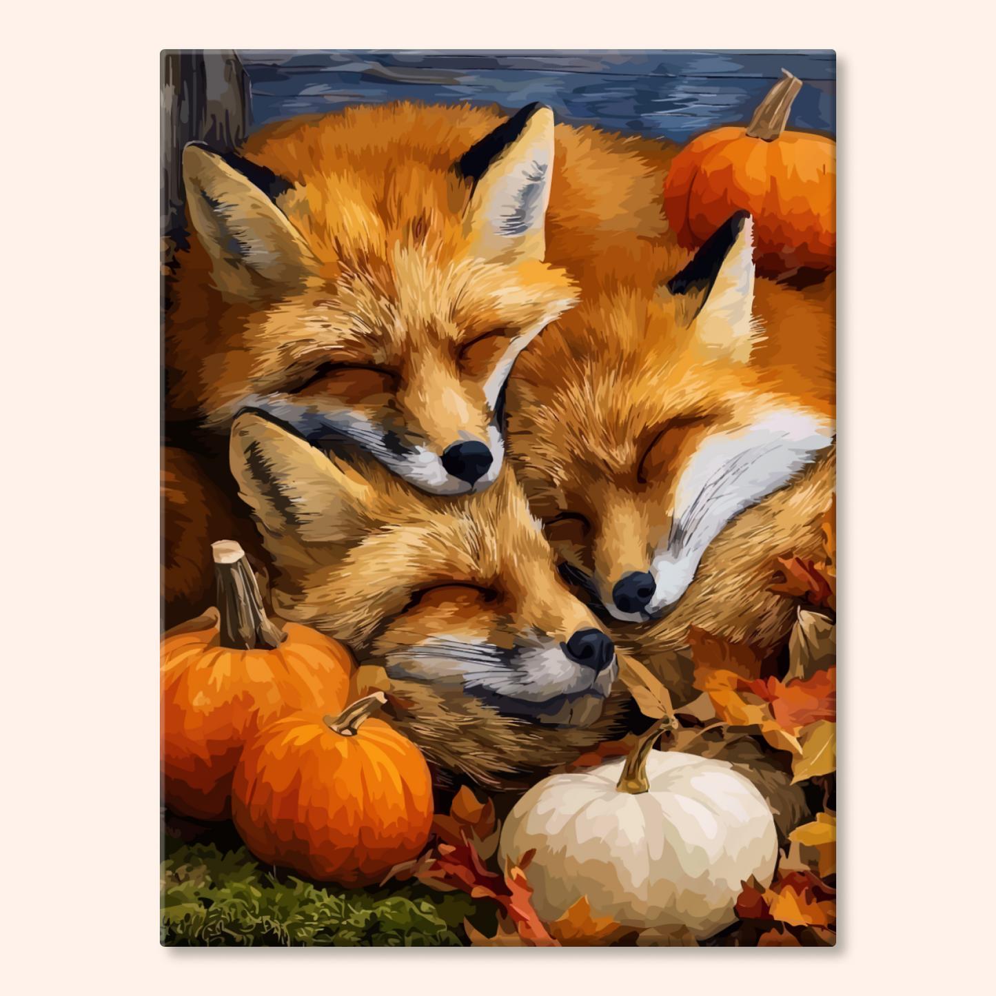 Pumpkin Foxes
