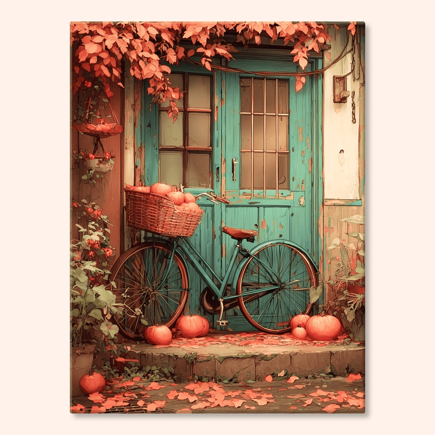 Paint by numbers - Pumpkin Lane - MyArt