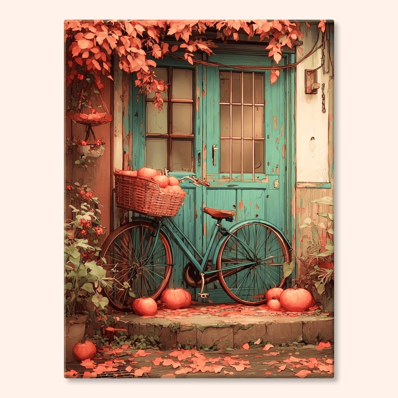 Paint by numbers - Pumpkin Lane - MyArt