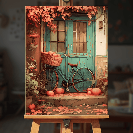 Paint by numbers - Pumpkin Lane - MyArt