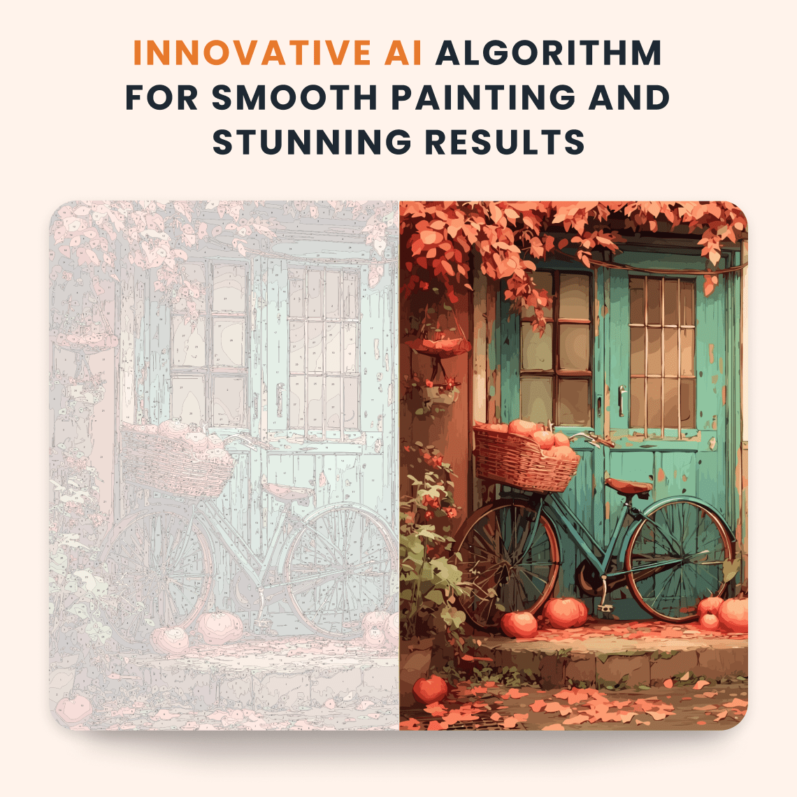 Paint by numbers - Pumpkin Lane - MyArt