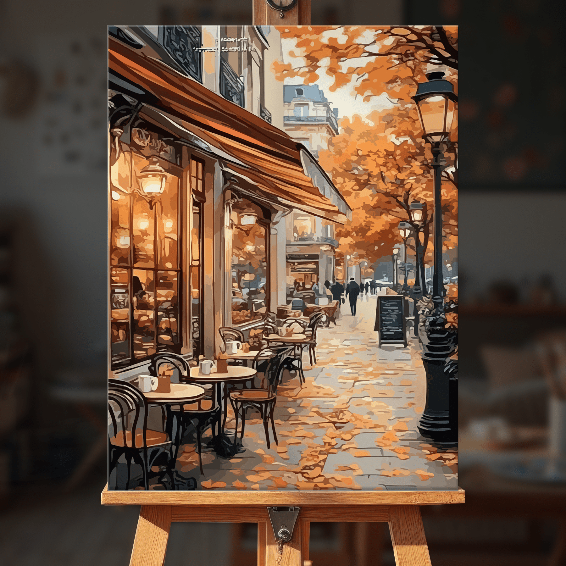 Paint by numbers - Parisian Autumn - MyArt