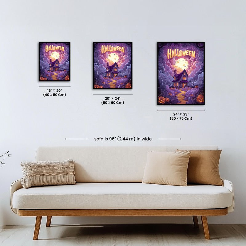 Paint by numbers - Purple Haunt - MyArt
