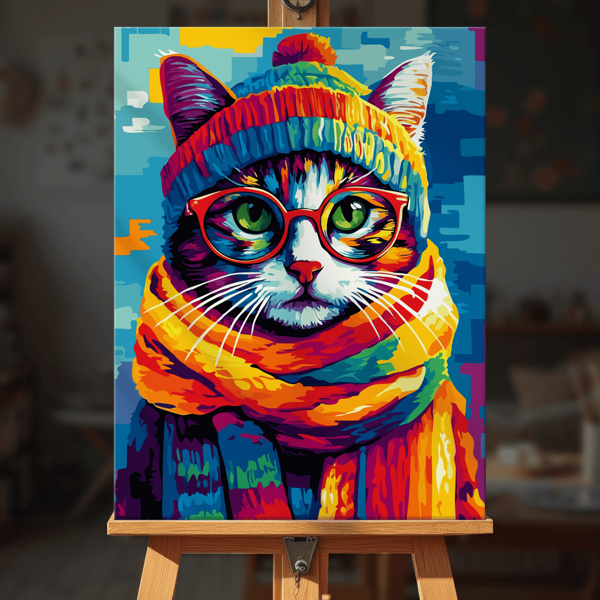 Paint by numbers - Purr Pop - MyArt