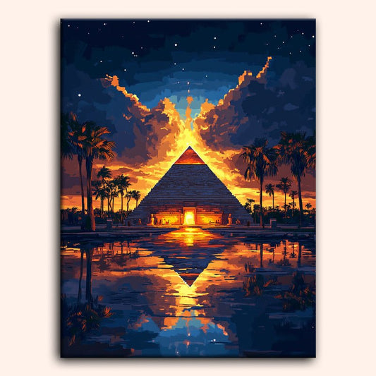 Paint by numbers - Pyramid Light - MyArt