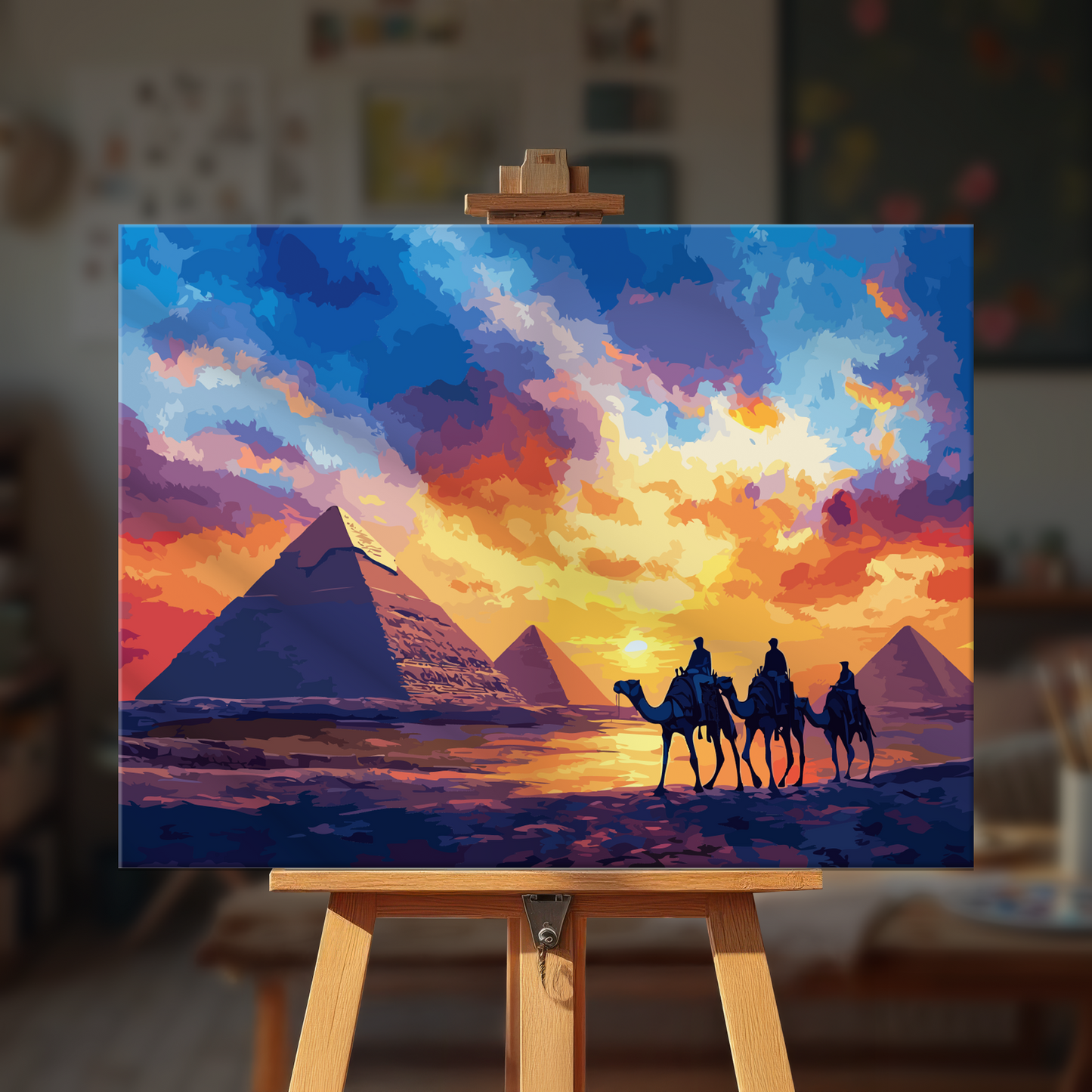 Pyramid Sunset
