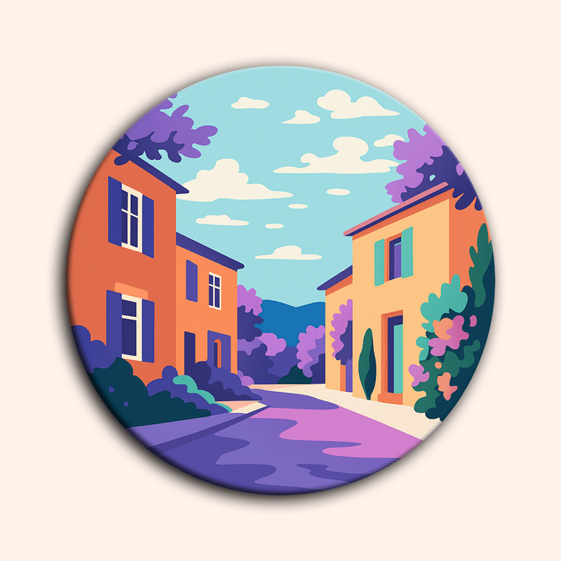Paint by numbers - Quiet Village - MyArt