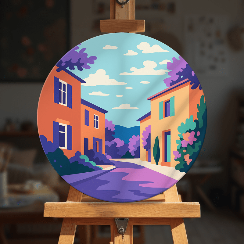 Paint by numbers - Quiet Village - MyArt