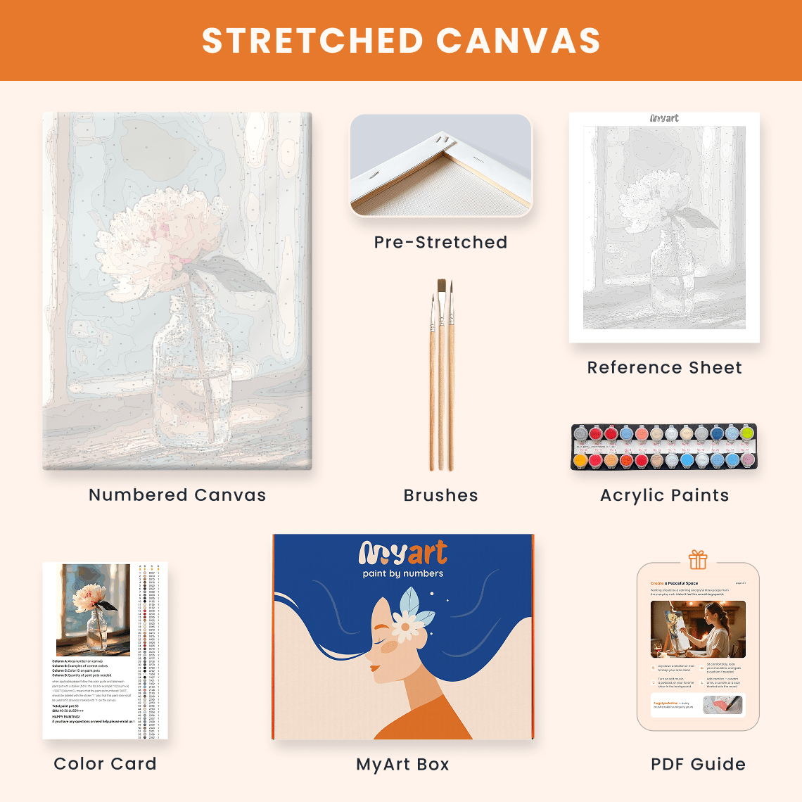 Paint by numbers - Quiet Elegance - MyArt