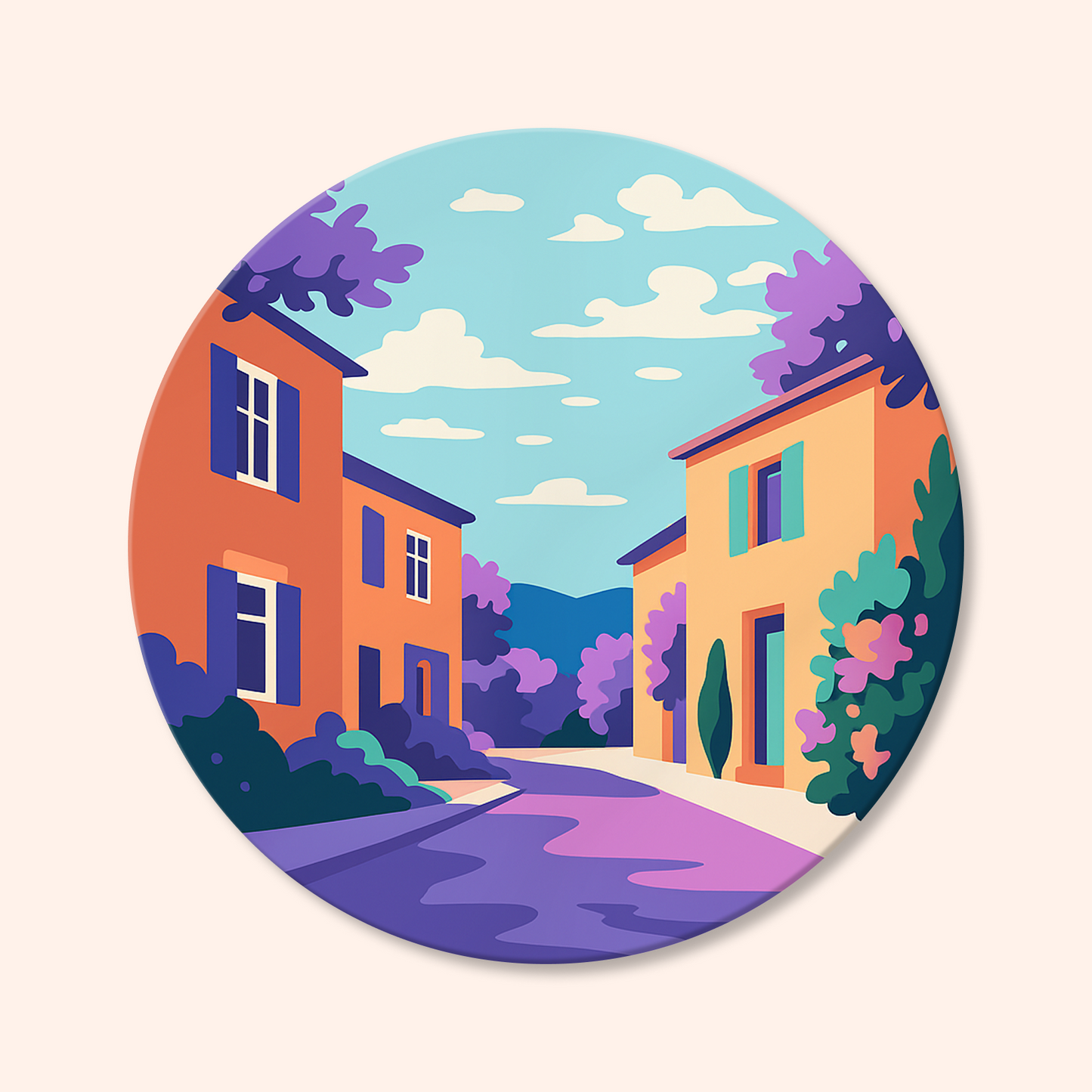 Paint by numbers - Quiet Village - MyArt