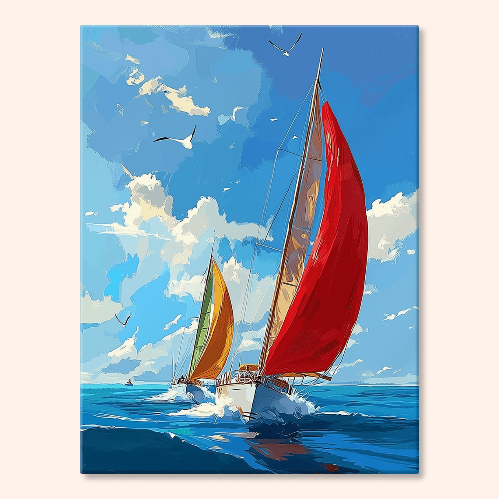 Paint by numbers - Racing Skies - MyArt