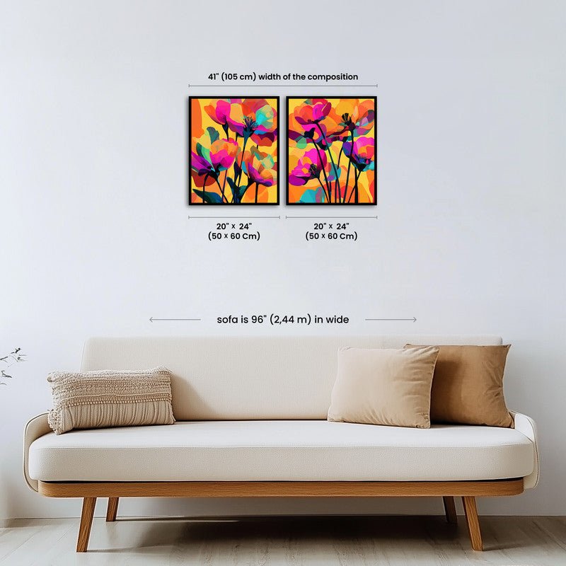 Paint by numbers - Radiant Flowers - MyArt