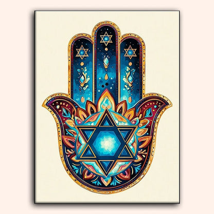 Paint by numbers - Radiant Star - MyArt