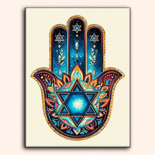 Paint by numbers - Radiant Star - MyArt